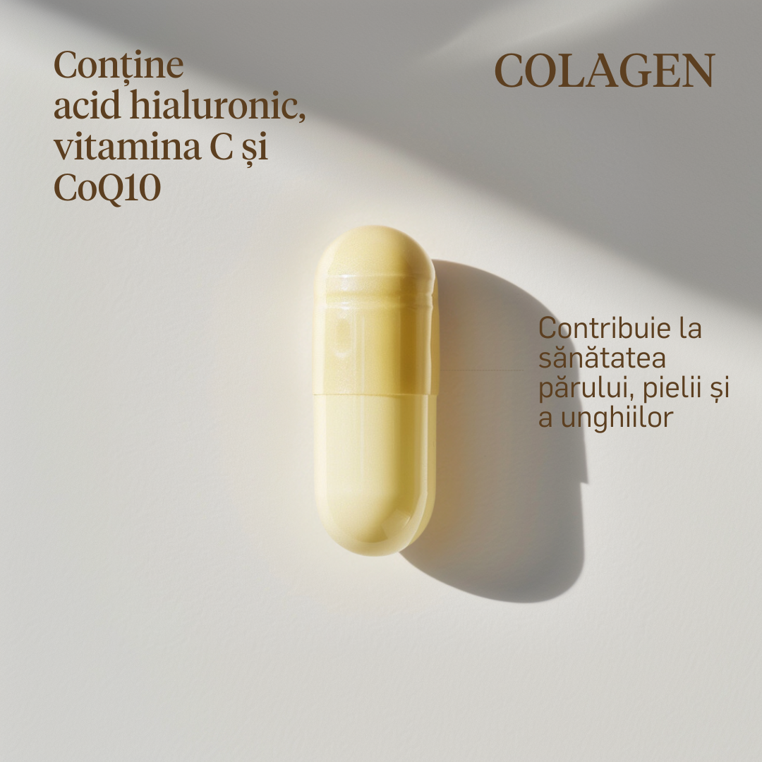Colagen natural tip I și III 625mg
