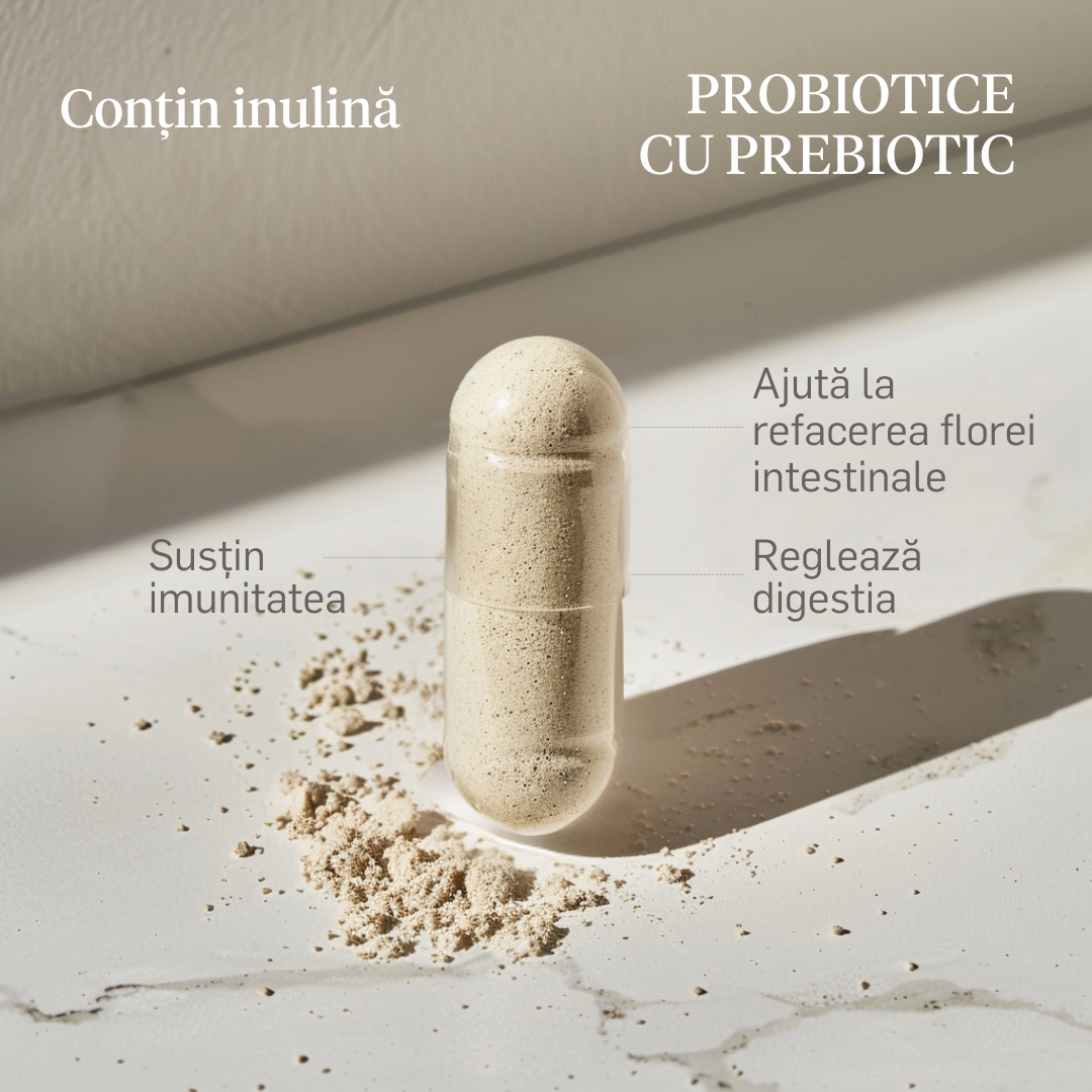 Probiotice naturale cu prebiotic 20mld unități
