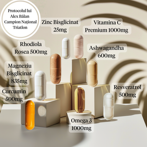 Protocolul lui Alex Bălan - Campion Național Triatlon