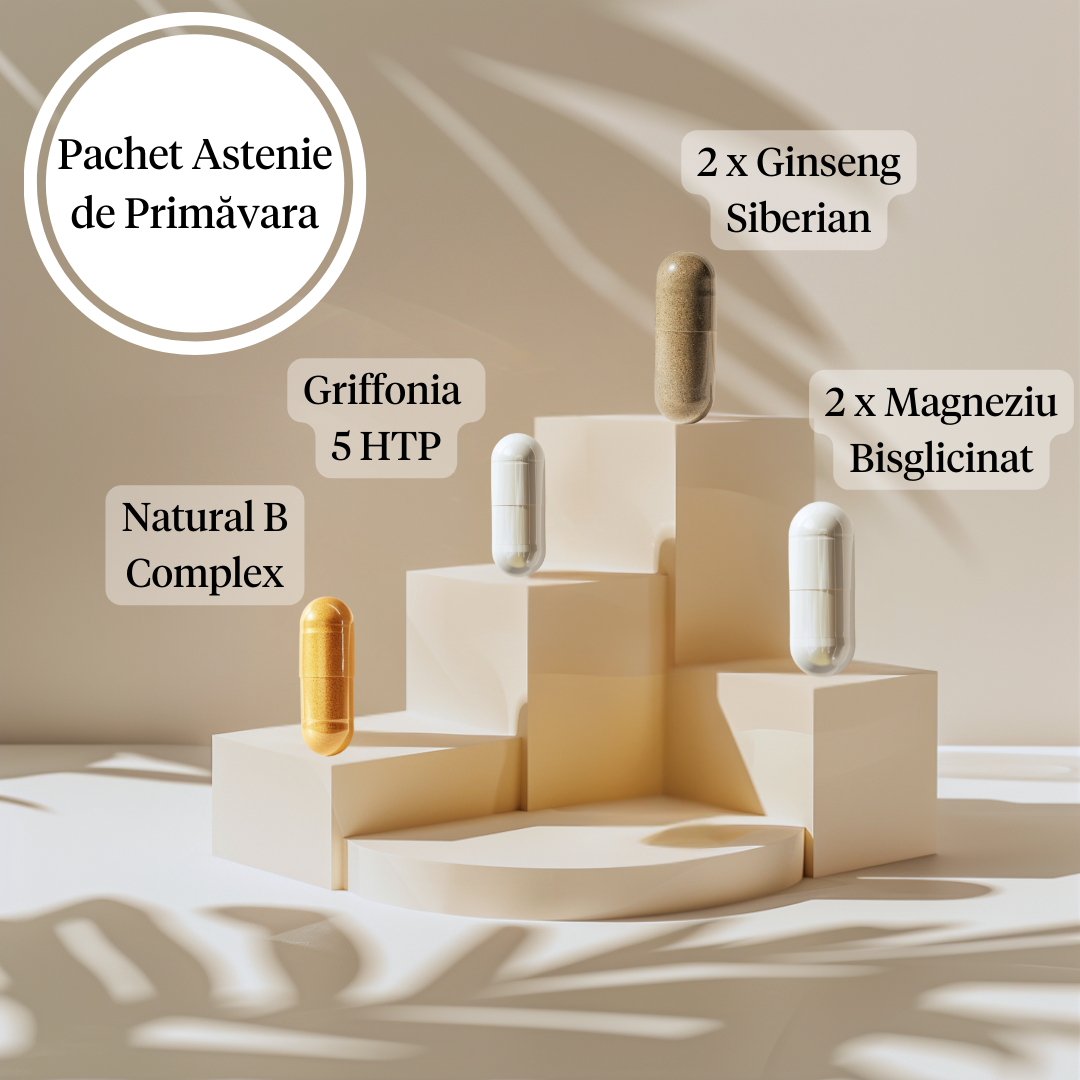 Pachet Suplimente pentru Astenie de Primăvară