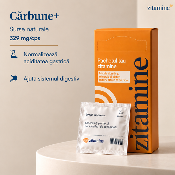 Cărbune+ 329 mg