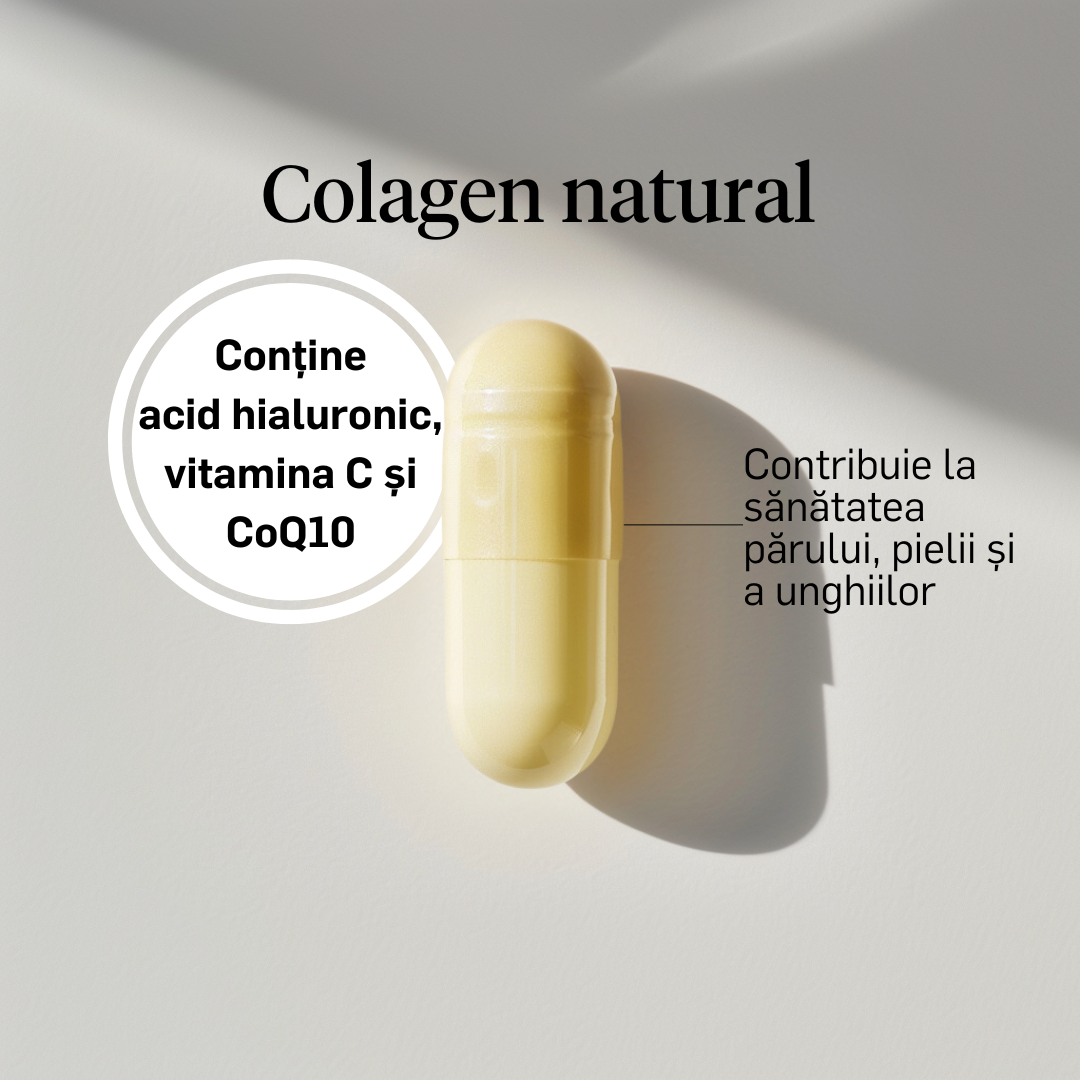 Colagen natural tip I și III 625mg