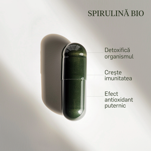 Spirulină naturală 450mg