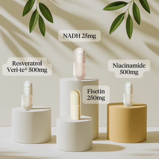 Suplimente pentru Longevitate: Pachet Esențial - NADH 25mg
