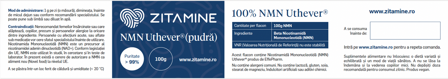 NMN Uthever® 100g pudră