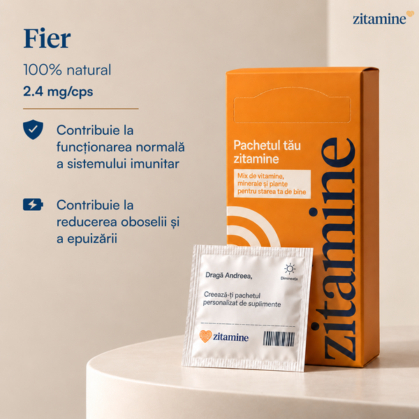 Fier supliment imunitate 2,4 mg