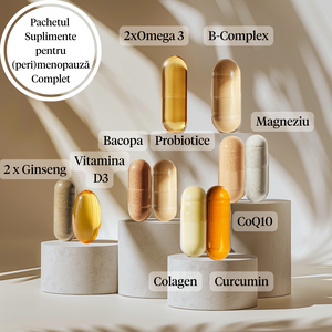 Pachet Suplimente pentru Perimenopauză si Menopauză Complet