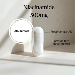 Niacinamide 500mg - 99% puritate