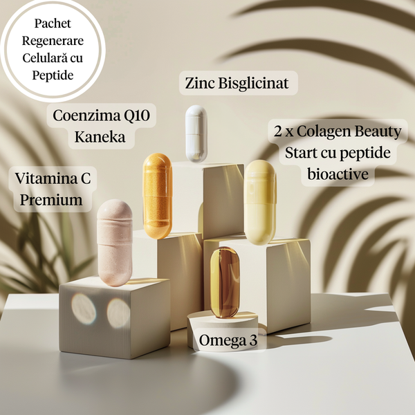 Protocol Regenerare Celulară cu Peptide • 6 suplimente/zi • 30 zile