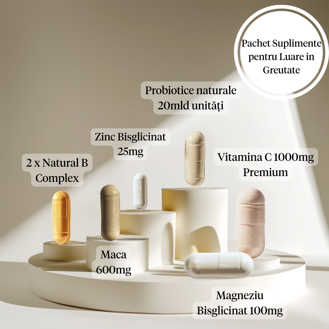 Pachet Suplimente pentru luare în greutate (îngrășare)