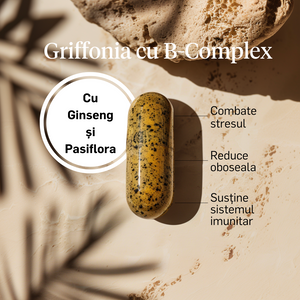 Griffonia cu B-Complex 200mg
