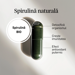 Spirulină naturală 450mg