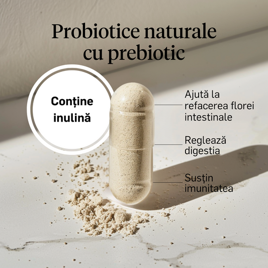 Probiotice naturale cu prebiotic 20mld unități