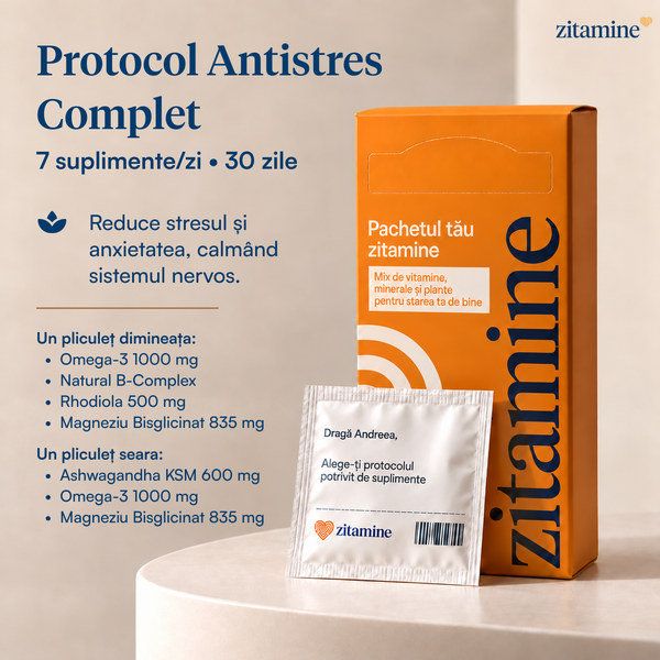 Protocol Antistres Complet • 7 suplimente/zi × 30 zile