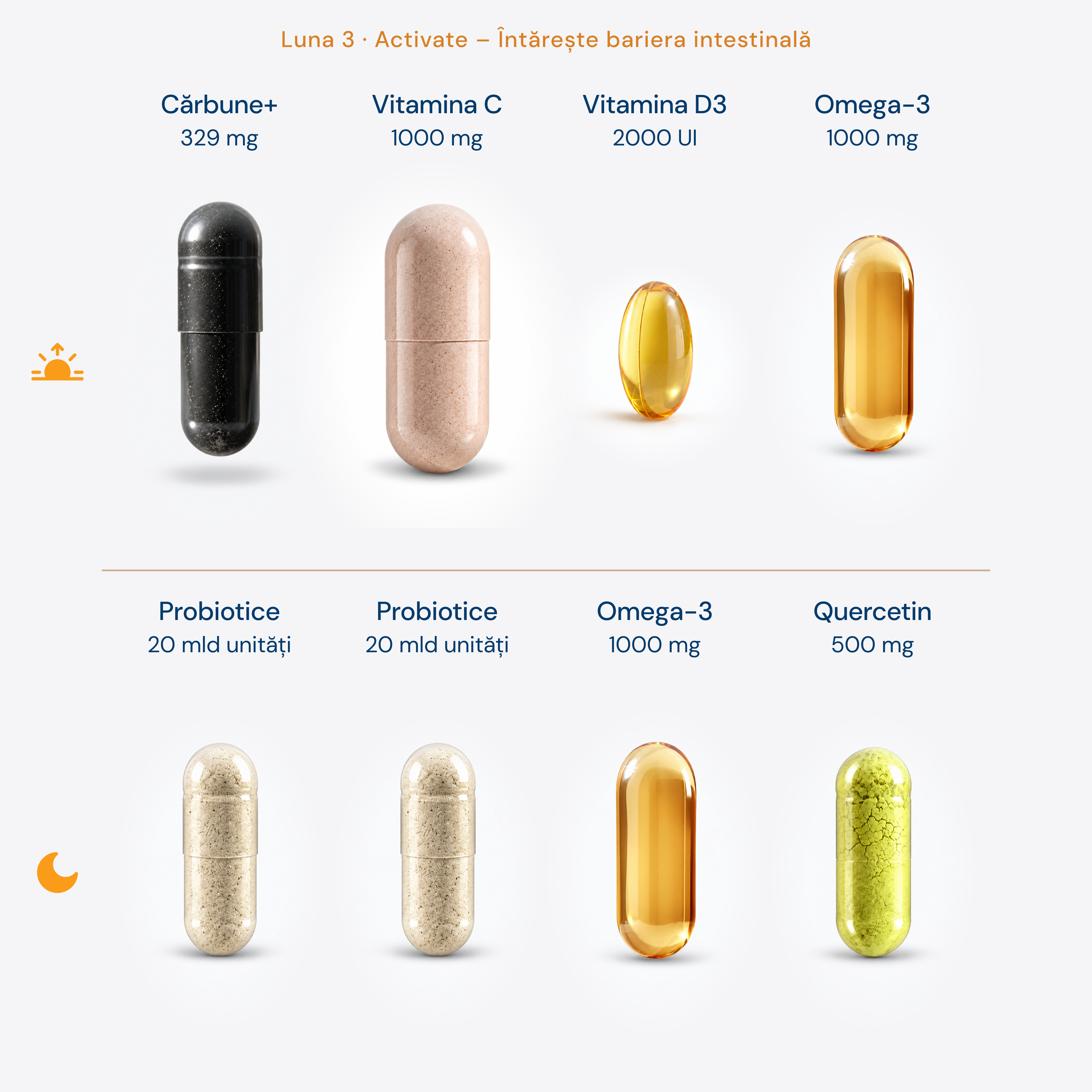 Protocol Echilibru Digestiv (sănătatea Intestinului) • Rețetă dinamică, optimizată lunar • 180 zile