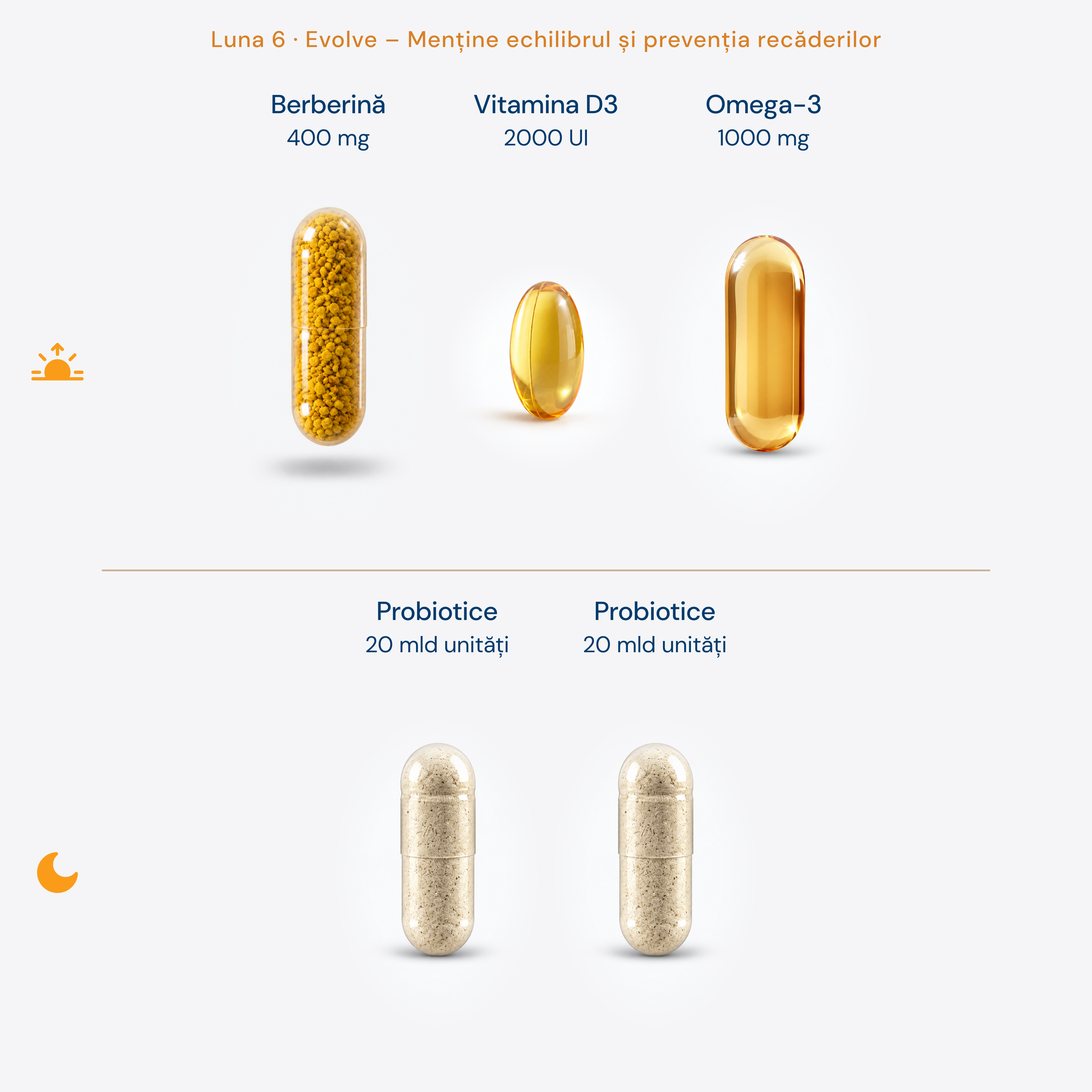 Protocol Echilibru Digestiv (sănătatea Intestinului) • Rețetă dinamică, optimizată lunar • 180 zile