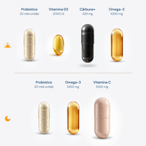 Protocol Microbiom & Digestie • 7 suplimente/zi • 30 zile