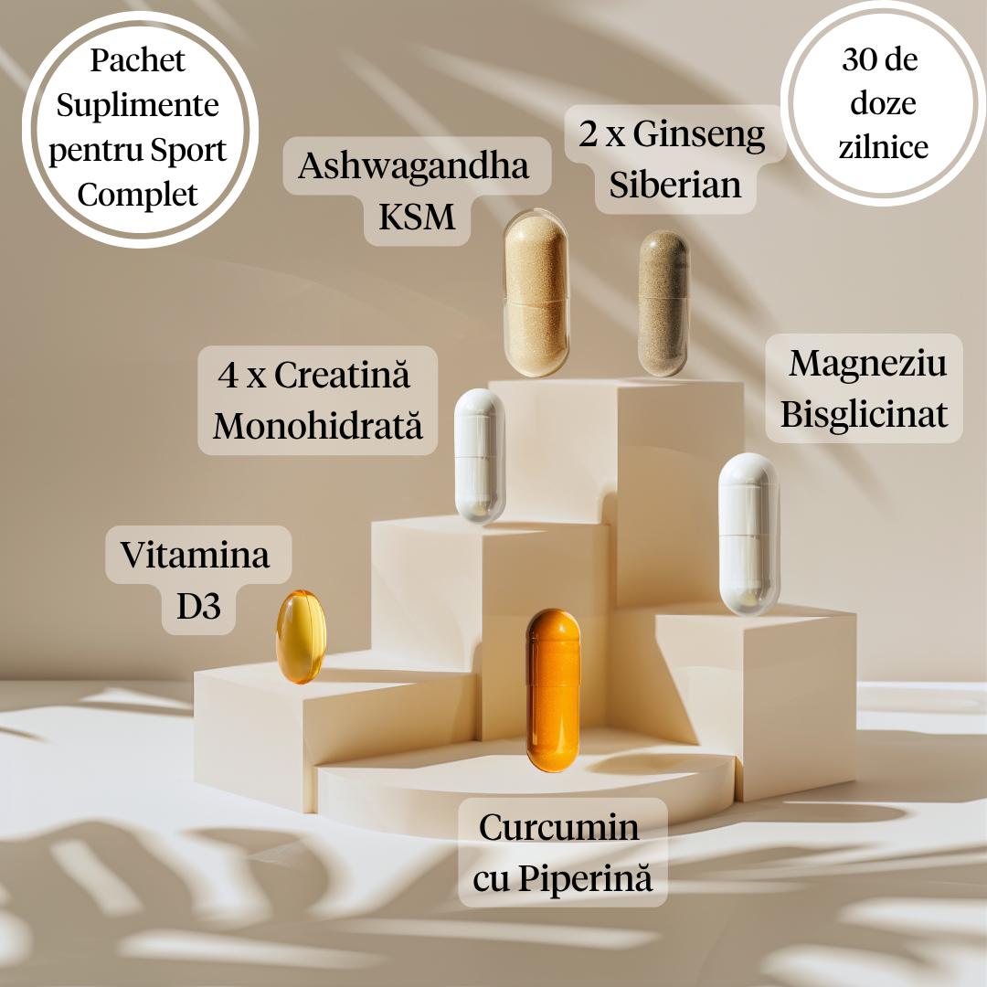 Pachet Suplimente pentru Sport - Complet